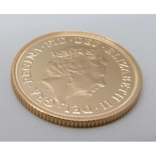 992 - A 2020 gold full sovereign