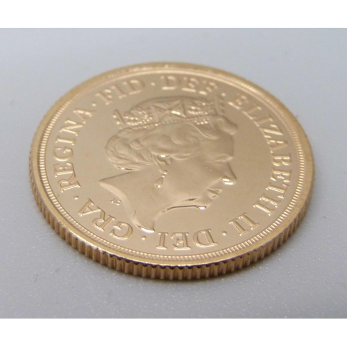 995 - A 2021 gold full sovereign