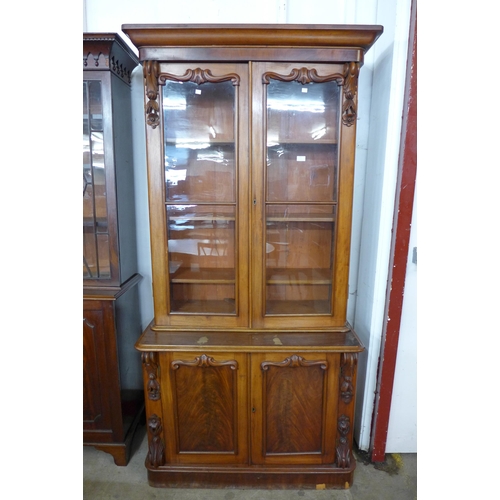 115 - A Victorian mahogany bookcase