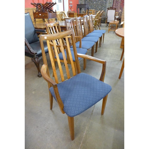 43 - A set of six G-Plan Fresco teak dining chairs