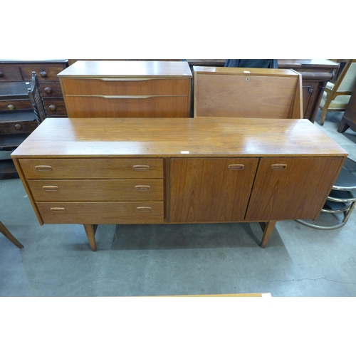 47 - A teak sideboard