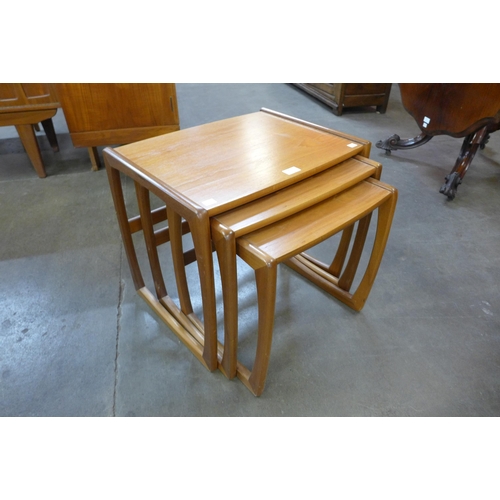 49 - A teak nest of tables