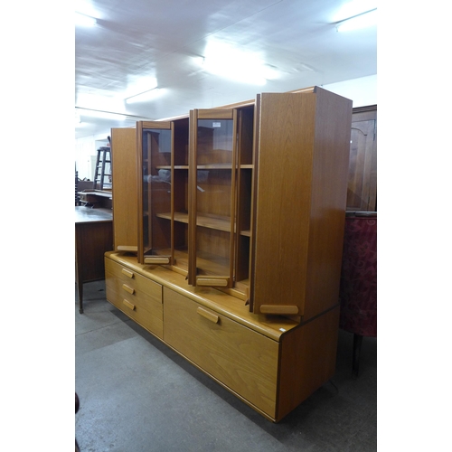 80 - A teak room divider