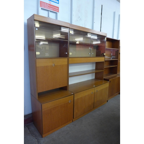 83 - A teak room divider