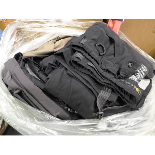 3062 - Bag of men's trousers and jeans - various sizes, styles, etc. * this lot is subject to VAT