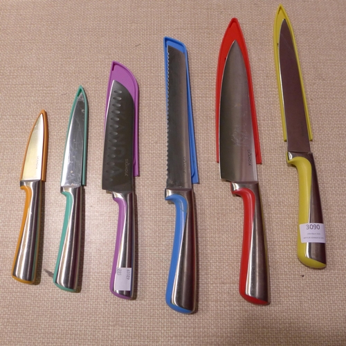 3090 - Skandia Knife Set (6pc) (285-84) * This lot is subject to VAT