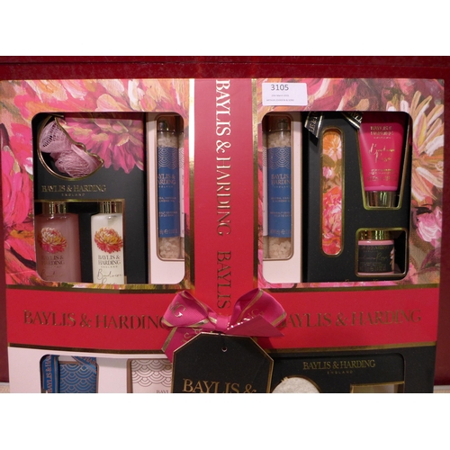 3105 - Baylis & Harding Bath & Body Gift Set (284-34) * This lot is subject to VAT