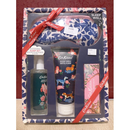 3106 - Cath Kidston Sleep Well Gift Set    (284-40) * This lot is subject to VAT