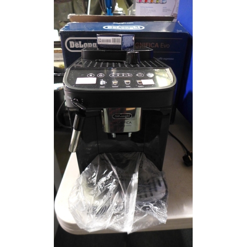 3176 - Delonghi Bean To Cup Magnifica Evo Coffee Machine (model:- ECAM290.22.B), original RRP £284.99 + VAT... 