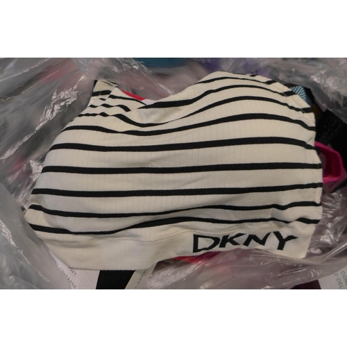 3289 - Bag of women's underwear including Calvin Klein and DKNY, various sizes, styles, etc. * this lot is ... 