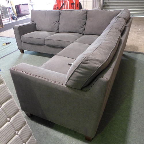 3290 - True Innovations Ellen Fabric Two Piece Sectional Sofa, original RRP £1149.99 + VAT (285-55) * This ... 