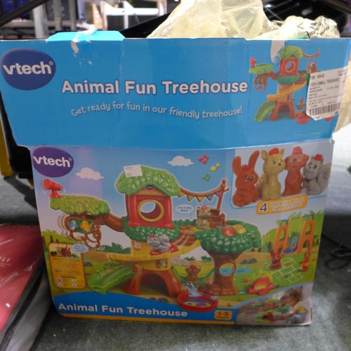 3309 - Vtech Animal Treehouse, Mario Kart Racetrack    (283-340,356) * This lot is subject to VAT