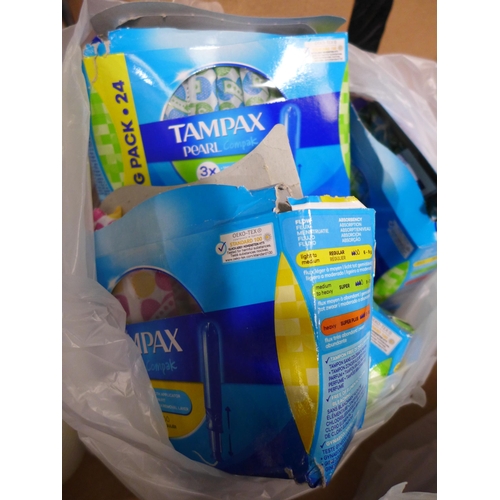 3325 - 5 Boxes of 24 Tampax Pearl Compak - incomplete * this lot is subject to VAT