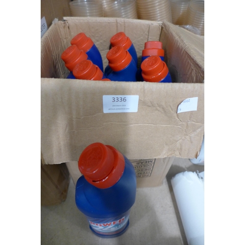 3336 - 9 x 750ml bottles of Power 24hr thick squirty bleach * this lot is subject to VAT