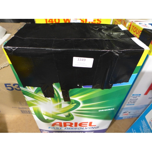 3349 - 140 Wash Ariel washing powder - open * this lot is subject to VAT