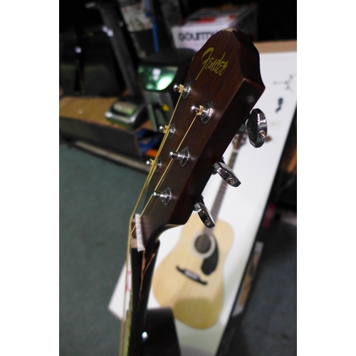 3373 - Fender Acoustic Guitar and Stand (Damaged) (FA-125 Natura), original RRP £114.99 + VAT  (283-431) * ... 