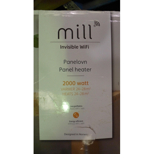 3380 - Mill 2000W Wifi Panel Heater (model:- PA2000WIFI3 99441), original RRP £137.49 + VAT (283-450) * Thi... 