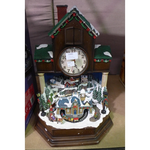 3385 - Musical Cuckoo Clock (283-424) * This lot is subject to VAT