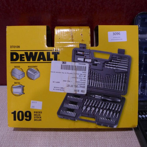 3096 - DeWalt Drill Bit Set (285-30) * This lot is subject to VAT