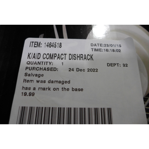 3244 - KitchenAid Compact Dishrack (285-45) * This lot is subject to VAT