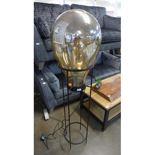 1314 - A floor standing Eddison bulb lamp