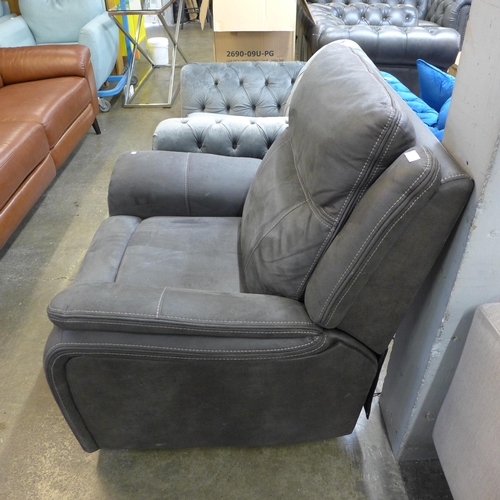 1497 - Parkwright Fabric Recliner armchair, original RRP -£324.91 + VAT (4163-7) * This lot is subject to V... 