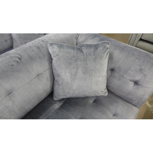 1513 - A Ritz upholstered two seater sofa and three seater sofa