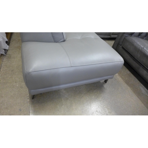 1518 - Kuka Rachel M.Grey Lefthand  Sectional sofa, scuffed back corners,original RRP -£1833.33 + VAT (4163... 