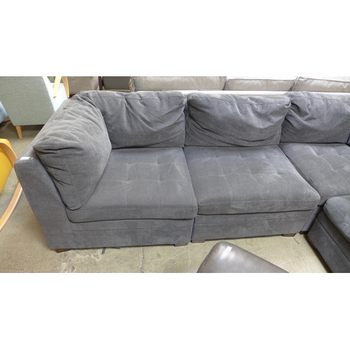 1553 - Tisdale 6 Piece Fabric sectional Sofa, original RRP -£1399.99 + VAT (4163-34) * This lot is subject ... 