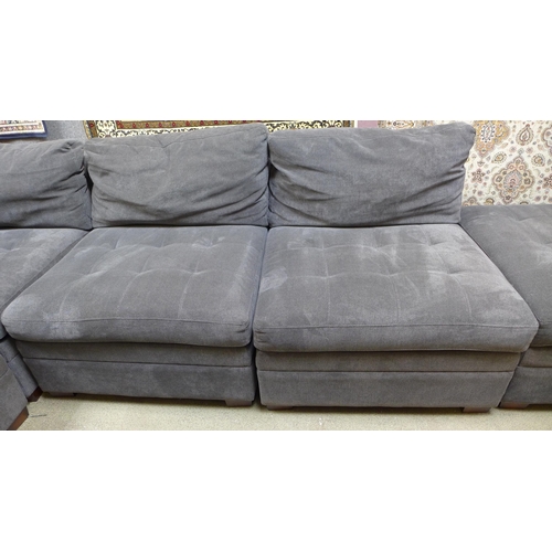 1553 - Tisdale 6 Piece Fabric sectional Sofa, original RRP -£1399.99 + VAT (4163-34) * This lot is subject ... 