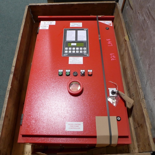 3121 - Hubbell Metron Diesel Engine Fire Pump Controller Original RRP £1000 inc vat (368 -  148)   * This l... 