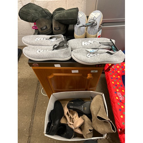 2103 - Unused trainers, women's shoes and used Uggs