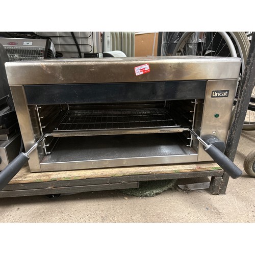 2116 - Lincat commercial stainless steel grill - failed electrical safety test due to insulation resistance... 