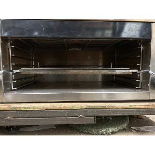 2116 - Lincat commercial stainless steel grill - failed electrical safety test due to insulation resistance... 