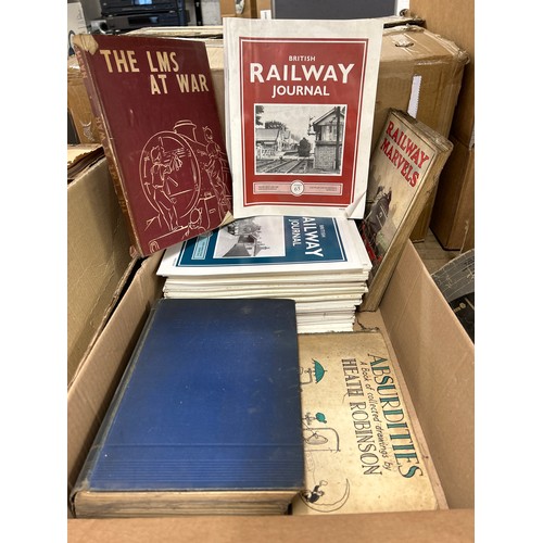 2134 - Approximately 50 British Railway journals and other railway related books