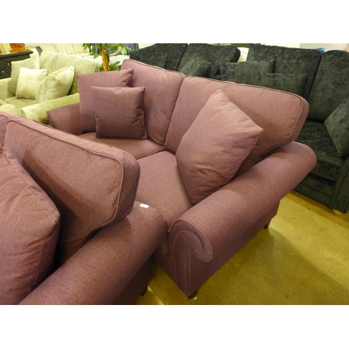 1384 - A pair of Mosta Aosta Hortensia upholstered sofas (3 + 2) * This lot is subject to VAT