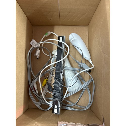 2312 - Wii with controller, cables and game