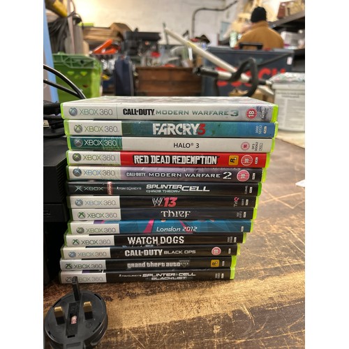 2313 - Xbox 360, Xbox IX games, controllers & cables