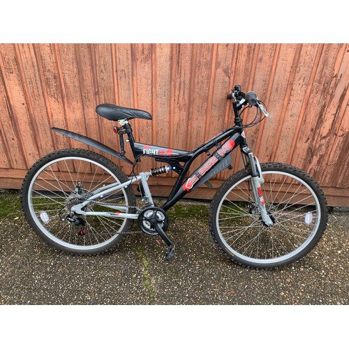 2396 - Shockwave dual suspension 'SUS Eight 50' all-terrain bike/ATB/bicycle with mudguards - Police reposs... 