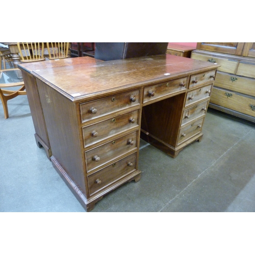 113 - A Victorian mahogany desk