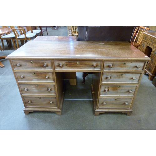 113 - A Victorian mahogany desk