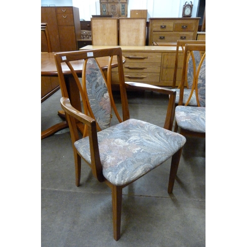 60 - A set of six G-Plan Fresco teak dining chairs