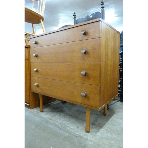 89 - An Avalon teak chest of drawers
