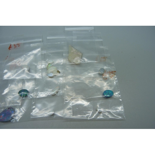 1156 - Unmounted opals