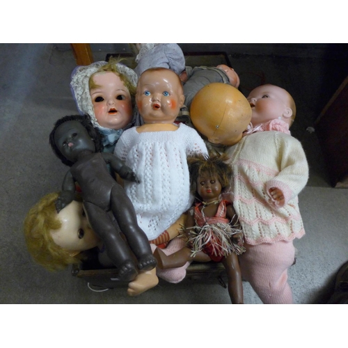 1179 - A collection of vintage dolls including Armand Marseille, all a/f **PLEASE NOTE THIS LOT IS NOT ELIG... 