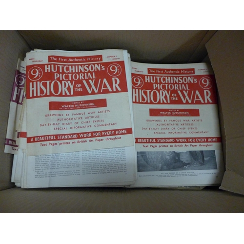 1180 - A collection of wartime magazines including The War Illustrated **PLEASE NOTE THIS LOT IS NOT ELIGIB... 