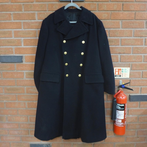 1191 - A Vice Admiral great coat with epaulettes