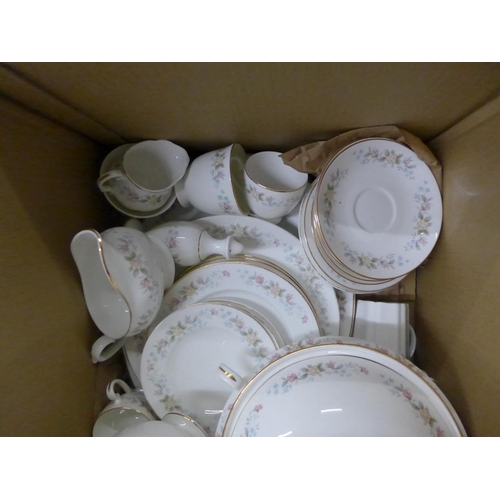 1202 - A box of Mayfair bone china tea and dinnerwares **PLEASE NOTE THIS LOT IS NOT ELIGIBLE FOR POSTING A... 