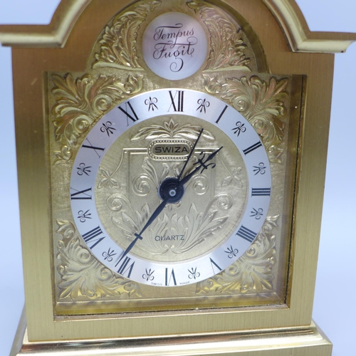 645 - A Tempus Fugit clock, Swiza