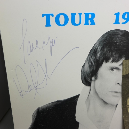 651 - Pop music autographed selection; Holies, Georgie Fame, Tornados, Del Shannon, Mick Taylor (Stones), ... 